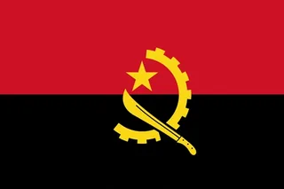 Flag: Angola