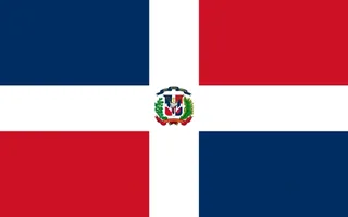 Flagge: Dominikanische Republik