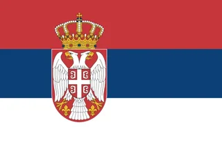 Flaga: Serbia
