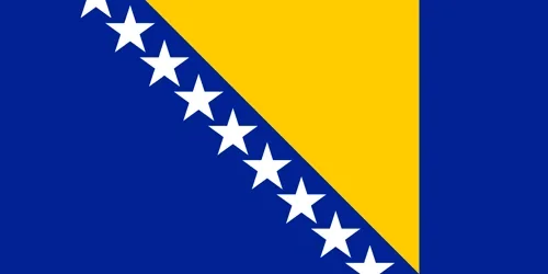 Flagg: Bosnia-Hercegovina