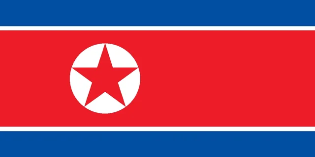 Flagg: Nord-Korea