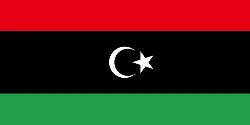 Flag: Libyen