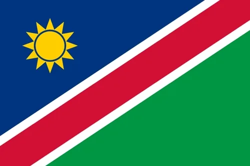 Flag: Namibia