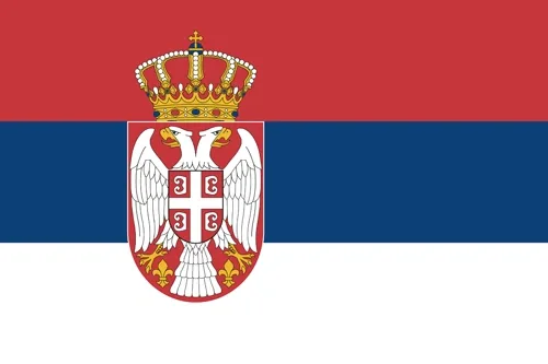 Vlajka: Srbsko
